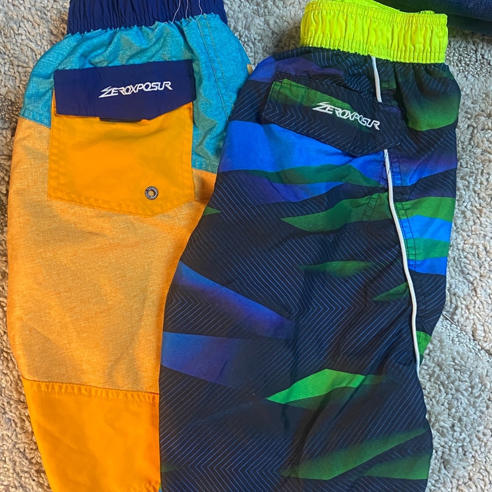Zero exposure swim trunks nwot